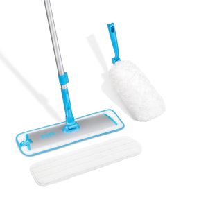 Easy-Click Mop and Duster Bundle - Deluxe